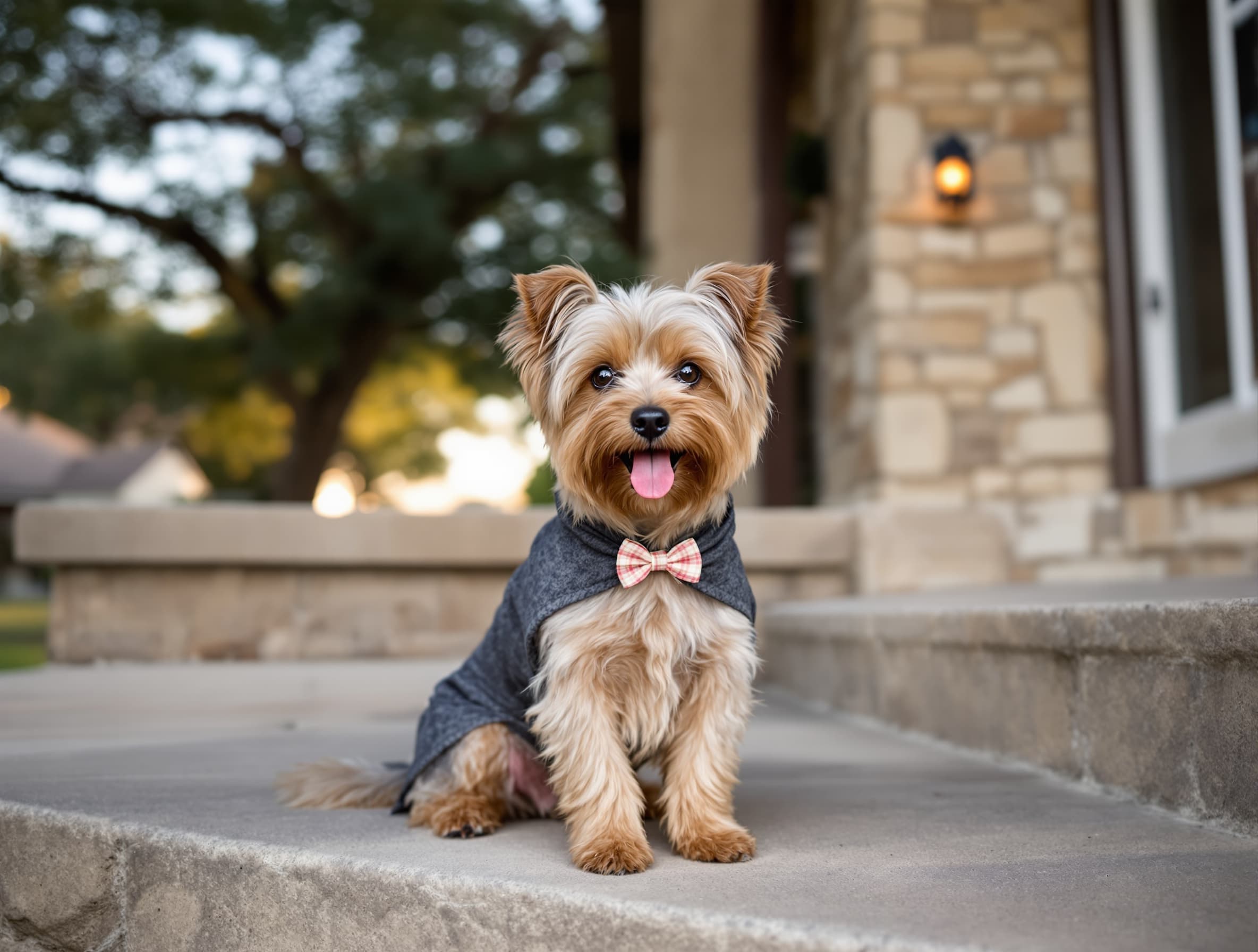 Dog grooming result